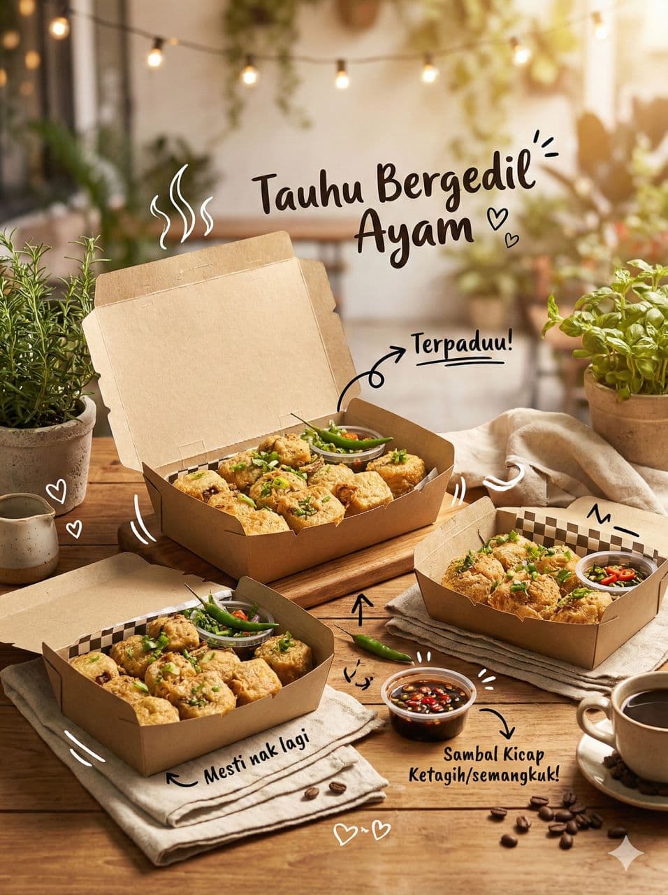 Tauhu Bergedil Ayam