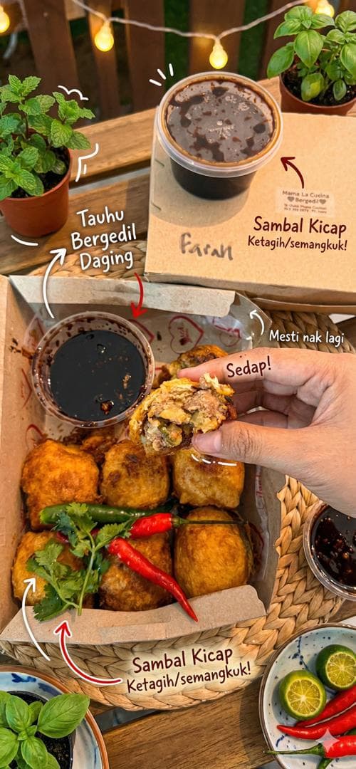 Tauhu Bergedil Daging